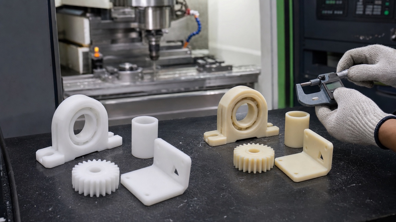 POM vs Nylon: Which Is Better for CNC Machined Parts?