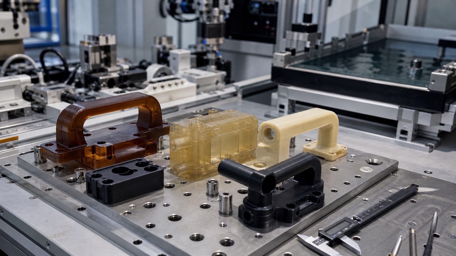 Precision CNC machined PSU and PPSU plastic parts for medical and industrial steam applications