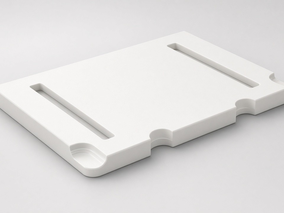 Custom Plastic Dead Plates CNC Machined to Specification