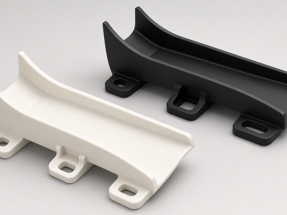 用於介質處理設備的 CNC 加工塑膠導紙條組件