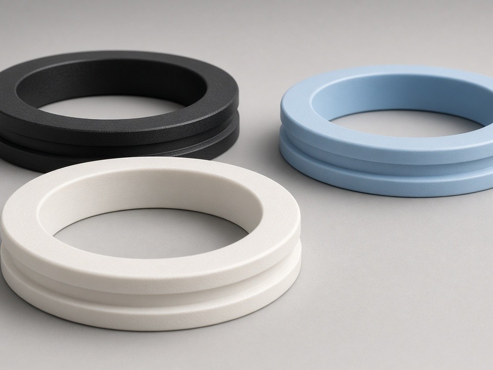 Anelli elastici in plastica su misura
