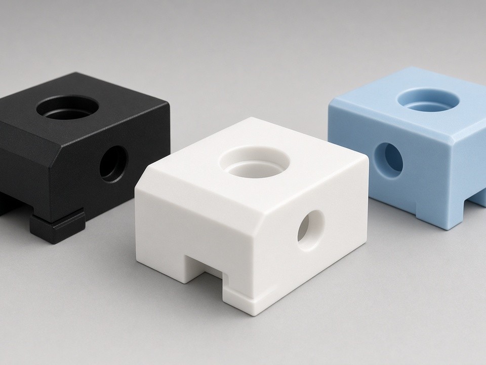 Custom Plastic Positioning Blocks | CNC Machined Components