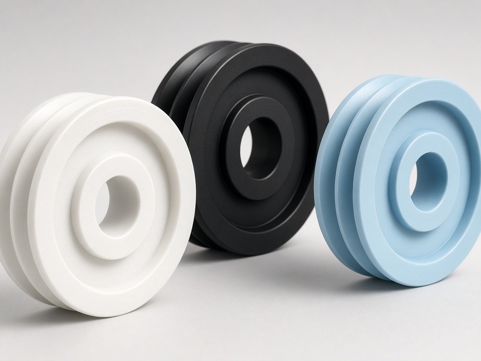 Custom Plastic Pulleys – CNC Machined to Specification